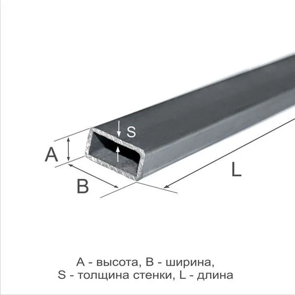 Труба профильная 50х25х2 Ст3сп ТУ 1373-002-40198874-2015 - 1